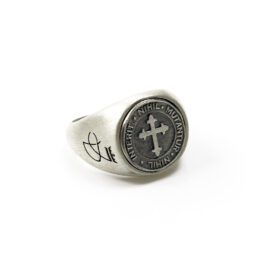 14014206_ ANELLO SIMBOLO I DUCHI IN ARGENTO