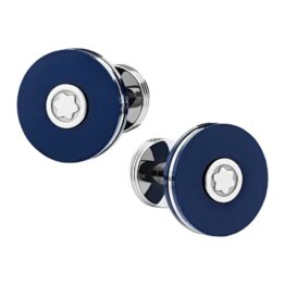 123812.MONTBLANC.GELEMMI.LOSTIVALE. 123812 MONTBLANC GEMELLI DA UOMO ACCIAIO PREGIATO