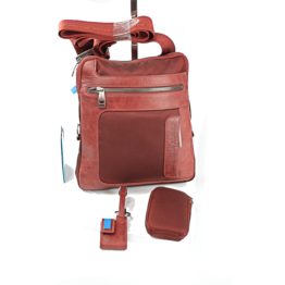 Piquadro ca1358fr rosso mattone borsello