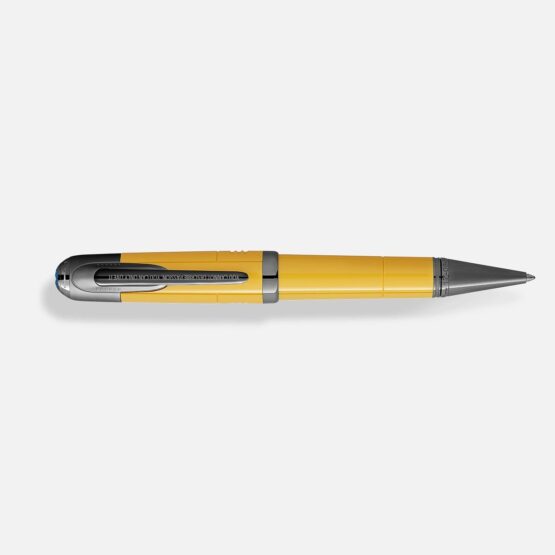 MONTBLANC 130662 Penna a sfera Great Characters Enzo Ferrari Special Edition Giallo Modena - immagine 4